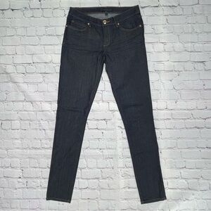 Juicy Couture Dark Wash Skinny Jeans – Indigo Denim – Size 27 tall